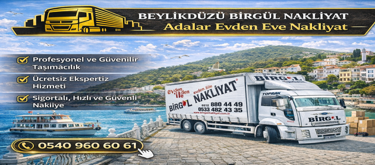 Adalar evden eve nakliyat