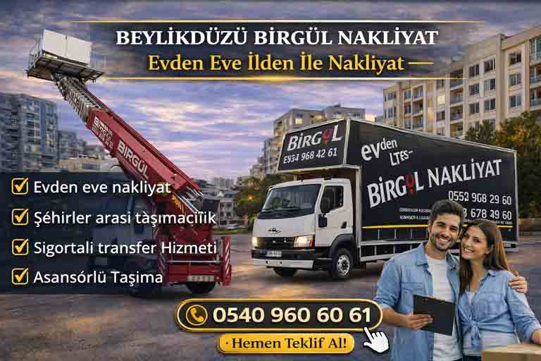 Beylikdüzü Birgül Nakliyat