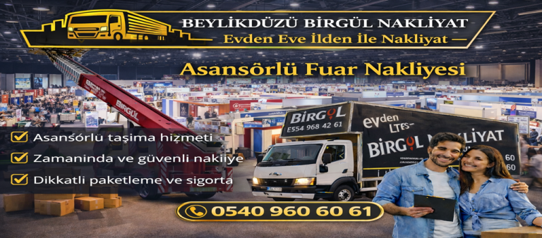 Asansörlü Fuar Nakliyesi
