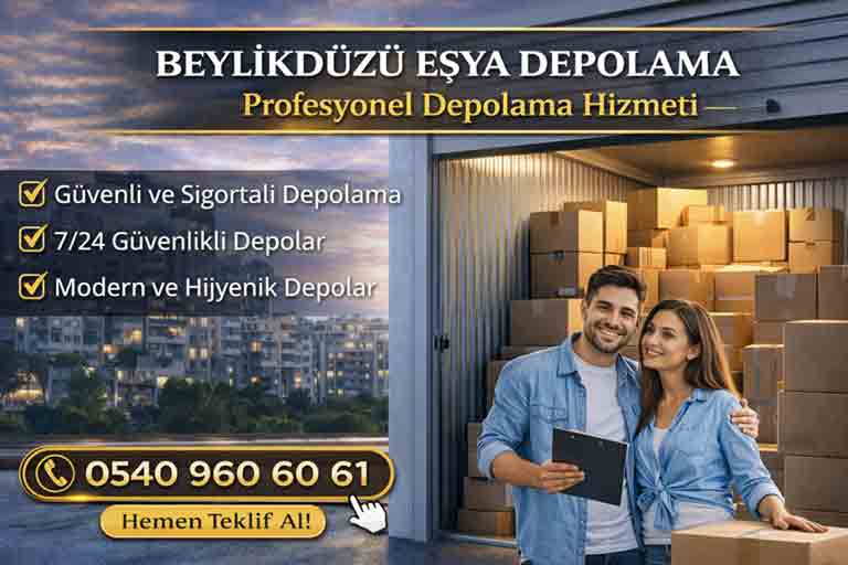 Beylikdüzü Eşya Depolama