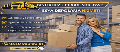 Eşya Depolama Hizmeti