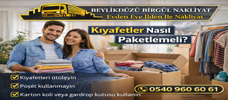 Kıyafetler Nasıl Paketlemeli